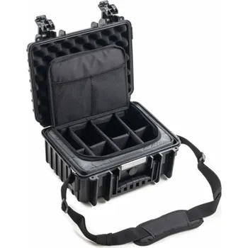 Ochrana fotoaparátu a videokamery B&W Outdoor Case 3000 black with Photo Bag