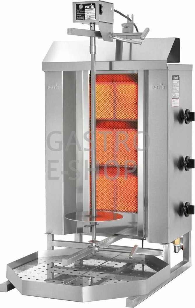 POTIS GmbH & CO. KG Gyros gril plynový Potis GD3/S