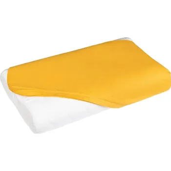 Povlak na polštářek Bellatex POVLAK na anatomický polštář 60x33 cm (povlak na zip) hořčicová