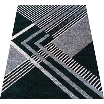 Koberec Moderní koberec Otto - trojúhelníky 1 - zelený Rozměr koberce: 200x290 cm