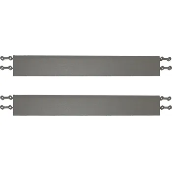 Dlažba SimpleJack Okrajová rovná lišta Terrasol 38 x 5 x 1 cm - tmavě šedá