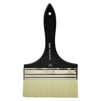 Umělecký štětec Široký štětec Liquitex Free Style 15cm s krátkou rukojetí (Široký štětec Liquitex Free Style 15cm s krátkou rukojetí)