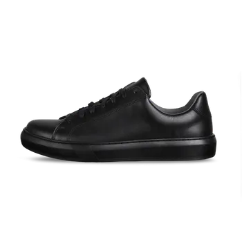 Dámské tenisky Vasky Glory Dark - Dámské kožené tenisky / botasky černé | česká výroba ze Zlína 40 EU