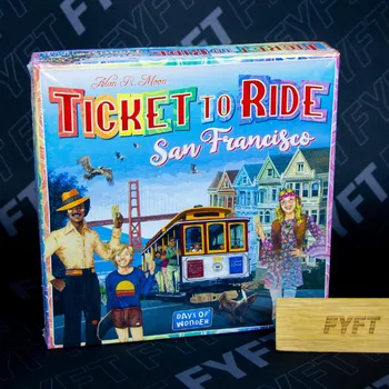 Desková hra Ticket to Ride: San Francisco - EN (Days of Wonder)