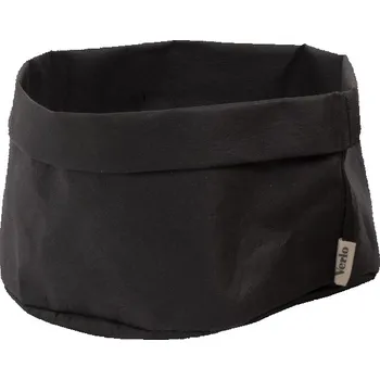 chlebník Verlo Taška na pečivo celulóza pr. 17,6 cm, černá