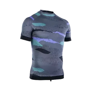 Neoprenový oblek lycra top ION Maze SS men dark-collage velikost neoprenů a trapézů 50/M