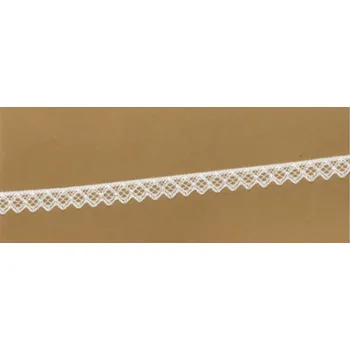 Krajka Pružná krajka smetanová, šíře 15 mm
