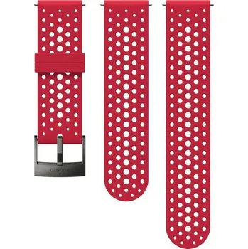 Řemínek na hodinky Silikonový řemínek Suunto 24mm (pro Suunto Athletic), červený, QuickFit
