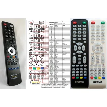ORAVA LT-611 LED L92, LT611LEDL92 - kompatibilní značkový dálkový ovladač General