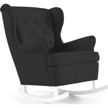 Křeslo Houpací křeslo Sian - Velutto 20 Barva nožiček: Bílá