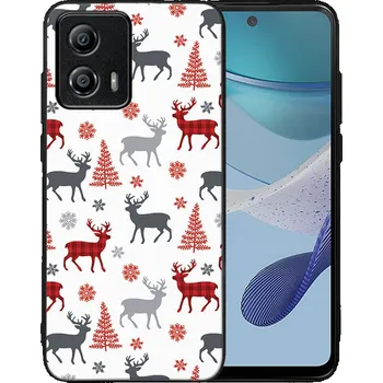 Vánoční dekorace VSECHNONAMOBIL 75868 MY ART Kryt s vánočním designem Motorola Moto G53 5G DEER (068)