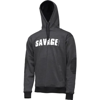 Rybářské oblečení Savage Gear Mikina Logo Hoodie - Velikost L