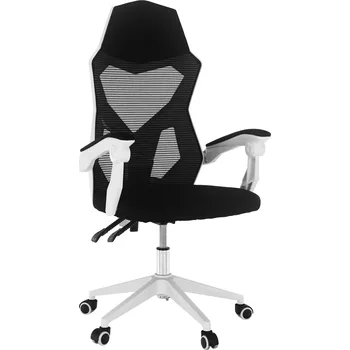 Tempo Kondela Kancelářské křeslo YOKO černá/ bílá