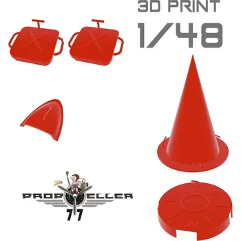 Plastikový model 77PROPELLER 1/48 MiG-21 F. O.D. Cover Set