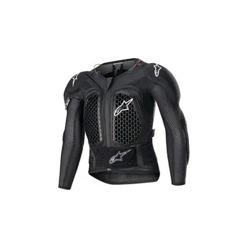 Motocyklový chránič Dětský chránič těla Alpinestars Youth Bionic Action V2 Protection Jacket Black, Velikost S / M