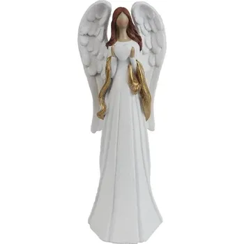 Vánoční dekorace Dekorace anděl X5504-01 - 21 cm