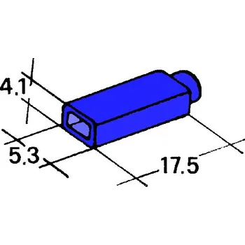 Auto elektroinstalace Kryt dutinky 2,8mm, barva, balení 100ks<br />Výrobce: IMP - 428980 B
