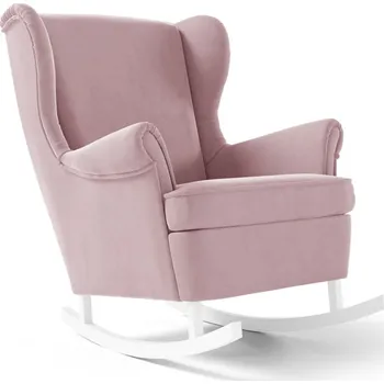 Křeslo Houpací křeslo Hazel - Riviera 62 Barva nožiček: Bílá