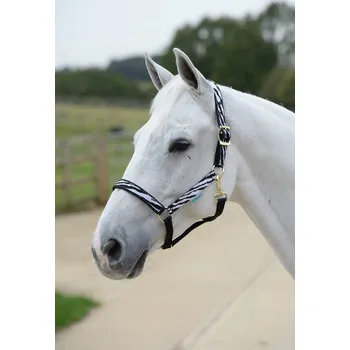 Bucas Ohlávka Dublin Bucas, zebra EXTRA FULL