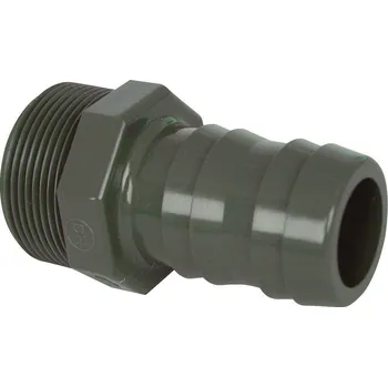 PVC tvarovka - Trn hadicový 20 x 1/2“ Velikost: 40 x 1 1/4“