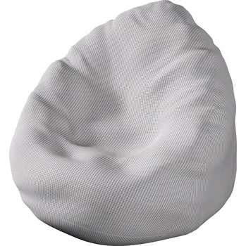 Sedací pytel Sedací vak s volbou látky - 3 velikosti, béžová a modrá, Ø60 x 105 cm, Living II