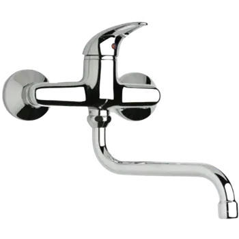 Vodovodní baterie Paini nástěnná umyvadlová/dřezová baterie 150mm s ramínkem S