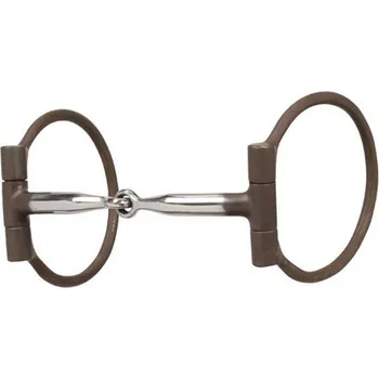 Udidlo pro koně Westernové udidlo D WEAVER Sweet Iron Snaffle