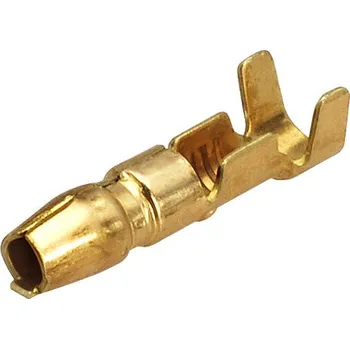 Auto elektroinstalace Konektor kruhový kolík Ø 4 mm, pro kabel 0,75-2mm², balení 100ks<br />Výrobce: IMP - 427929