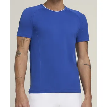 Pánské tričko Wilson Team Seamless Crew Royal Blue Oblečení pánské: S
