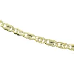 Zlatnictví Helios Řetízek ze žlutého zlata B52630 Velikost: 45cm, Váha: 7,65g