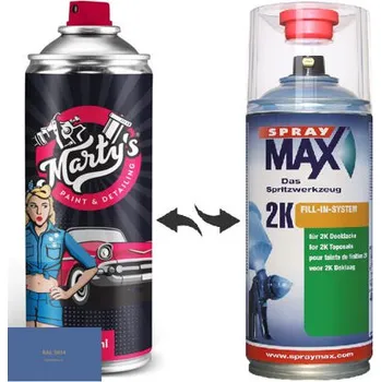 Barva ve spreji Barva ve spreji RAL 5014 stupeň lesku Pololesk kvalita laku 1K Akrylátový lak