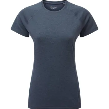 Dámské tričko MONTANE WOMEN'S DART T-SHIRT Barva: Eclipse Blue, Velikost: UK18/EUR46/US14/XXL