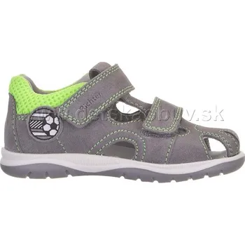 Chlapecké sandály Dětské sandále Richter 2603 1111 6601 stone/neon green Velikost: 27