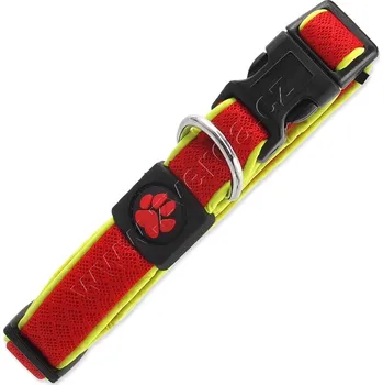 Obojek pro psa Obojek ACTIV DOG Fluffy Reflective červený S