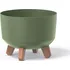 Květináč Prosperplast Gracia DGRL200 20 cm, zemitě zelený