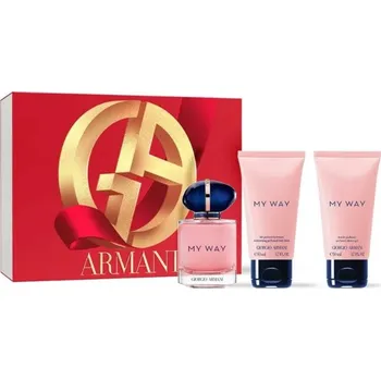 Dámský parfém Giorgio Armani Giorgio Armani My Way SET: Parfumovaná voda 50ml + sprchovací gél 50ml + Tělové mléko 50ml Pre ženy Parfumovaná voda