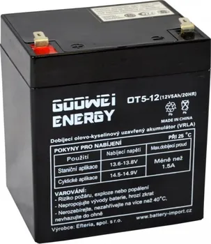 Záložní baterie Goowei OT5-12