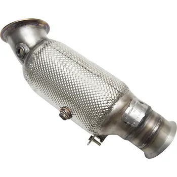 Autodíl HJS downpipe 89/90 mm včetně katalyzátoru pro BMW řada 4 typ F32/3C, F33/3C, F36/3C, emisní norma Euro 6, 435i/xDrive, 3.0, 225/250kw, (N55B30A)