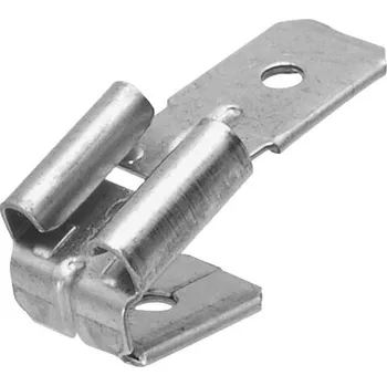 Auto elektroinstalace Konektor dutinka 6,3mm s odbočkou 2x kolík, balení 100ks<br />Výrobce: IMP - 427816