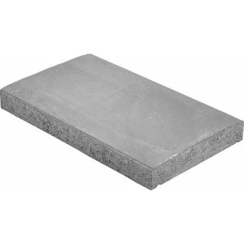 Příslušenství pro plot Stříška rovná 50x30x6,5 - přírodní