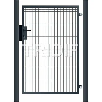 branka Branka s drátěným 3D panelem / ANTRACIT / šířka 1000 mm / + 2 ks sloupků ZDARMA