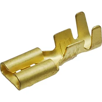 Auto elektroinstalace Konektor faston dutinka 4,8mm, kabel 0,5-1,0mm², balení 100ks<br />Výrobce: IMP - 427902