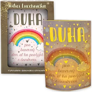 Lucerna Nekupto Svítící dekorace lucerna - Duha