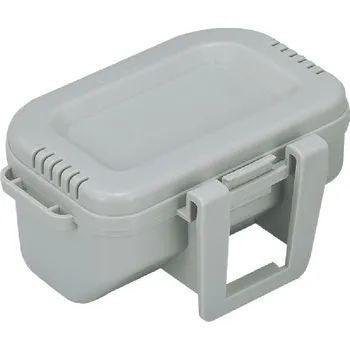 Pouzdro na rybářské vybavení Meiho Rybářský Box Bait Šedý 100