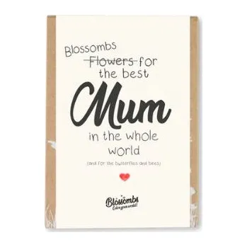 Kosmetická sada Semínkové bomby - dárková sada mini "Pro nejlepší maminku" Blossombs 4ks