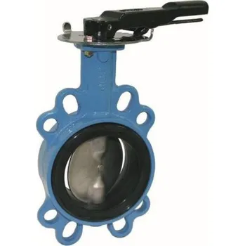 Ventil Ksb BOAX-B motýlová klapka DN100, PN16, mezipřírubová, ovládací páka, uzavírací, voda, litina