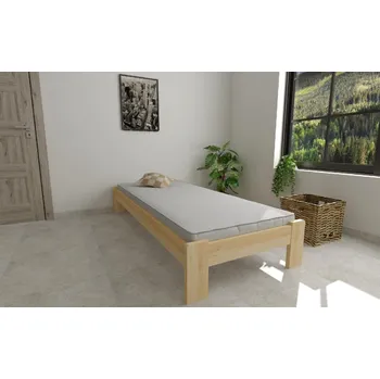Postel Postel Adam 90x200 cm + matrace Optimal 15 cm + rošt ZDARMA