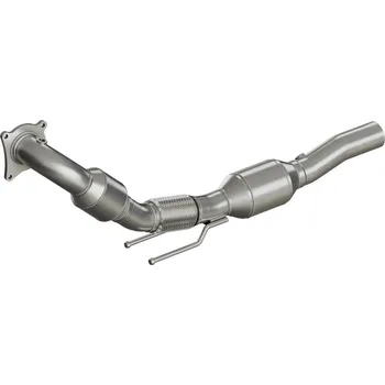Autodíl HJS downpipe 70 mm včetně katalyzátoru pro Volkswagen Jetta III typ 1KM, emisní norma Euro 5, 2.0, 147kw (CAWB)