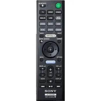 Dálkový ovladač SONY RMT-AH400U, RMT-AH401U - kompatibilní značkový dálkový ovladač General
