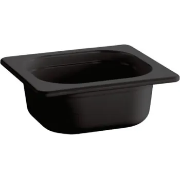 APS Melaminová GN 1/6 ECO LINE 17,6 x 16,2 x 6,5 cm, černá